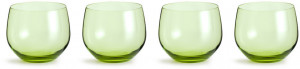 spectra szklanki 350 ml 4-pak, zielone